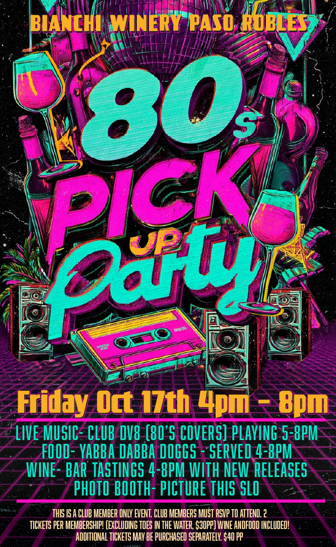 Totally 80's Fall Release Party!